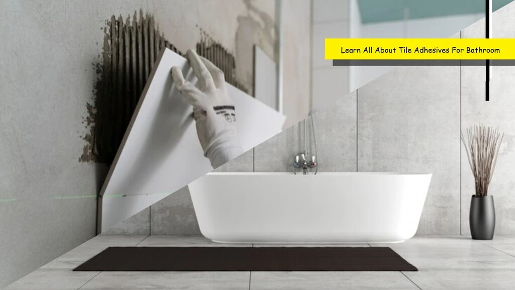 bathroom tiling with tile adhesive learn all about tiles adhesives for bathroom tiles bathroom tile adhesive banner