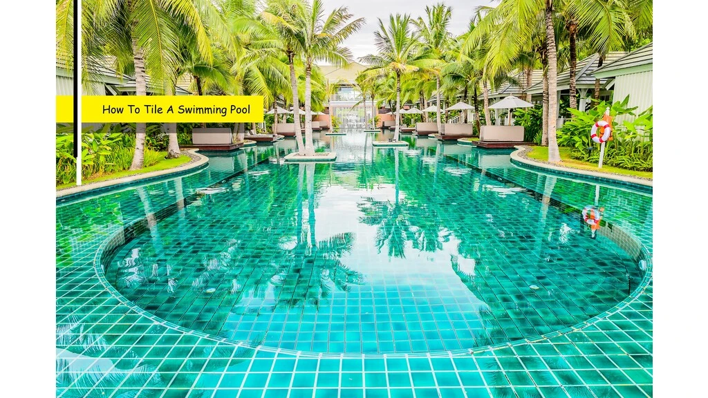 swimming pool picture with beautiful background and how to tile a swimming pool with swimming pool tile adhesive