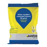 webercolor dewdrop a water repellent cementitious tile joint filler