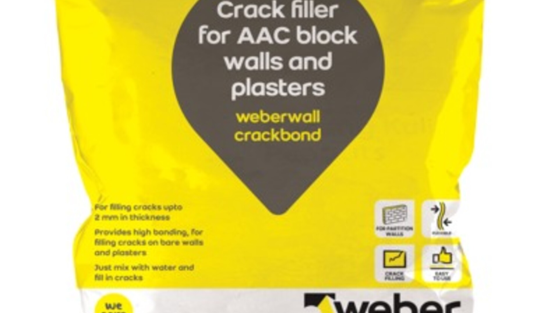 Crack-Filling-for-AAC-Blocks-Weber-Crackbond Crack Filling for AAC Blocks-Weber Crackbond