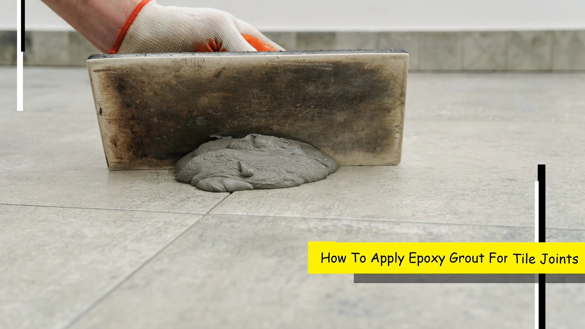 epoxy grouting ceramic tiles how to apply epoxy grout for tile joints