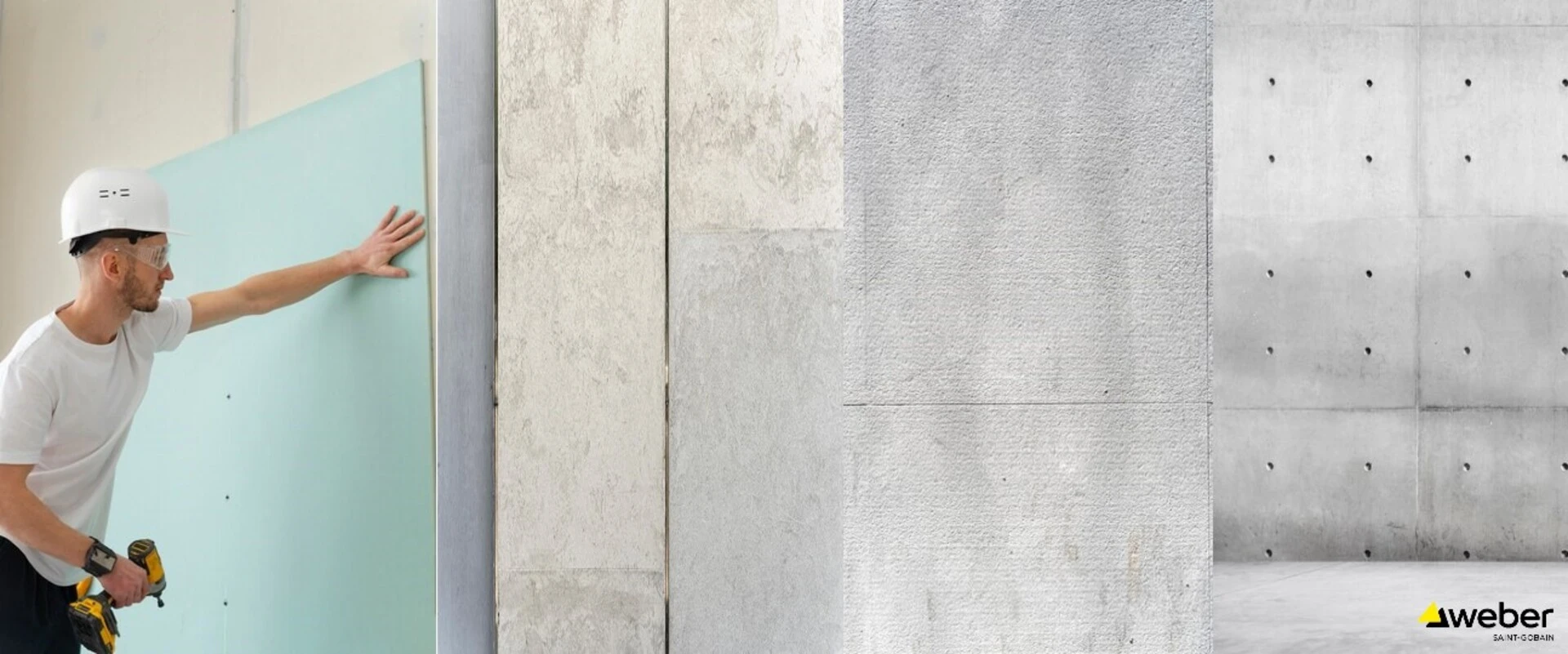 Different Wall Substrates - Drywall, Cement board, Plaster, RCC