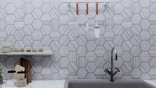 Kitchen Tiling solution by weber for tile fixing with tile adhesive grouting and waterproofing beautiful tiled kitchen sink and counter top