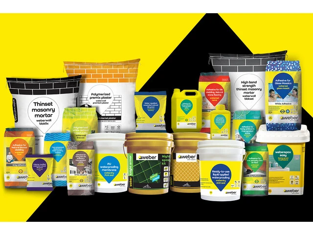 Weber All Products - Tile Adhesive, Tile Grout, Waterproofing