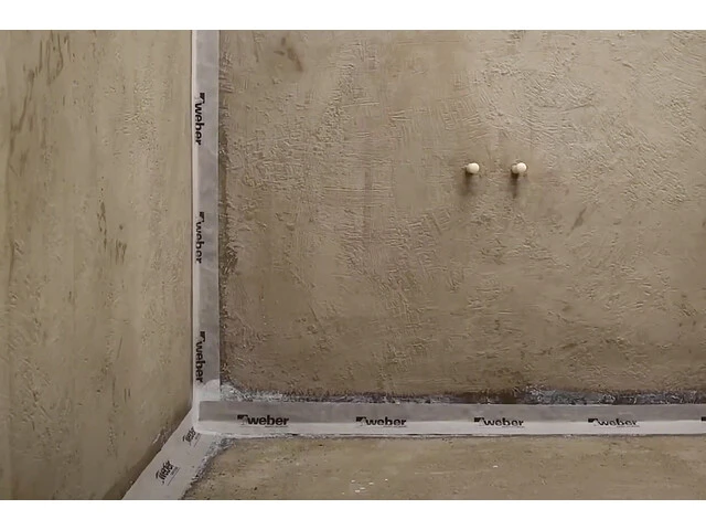 Applying Waterproof Tape For Waterproofing