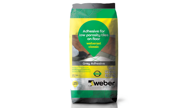Complete Tile And Stone Fixing Solution Saint Gobain Weber India Adhesive For Low Porosity Tiles On Floor