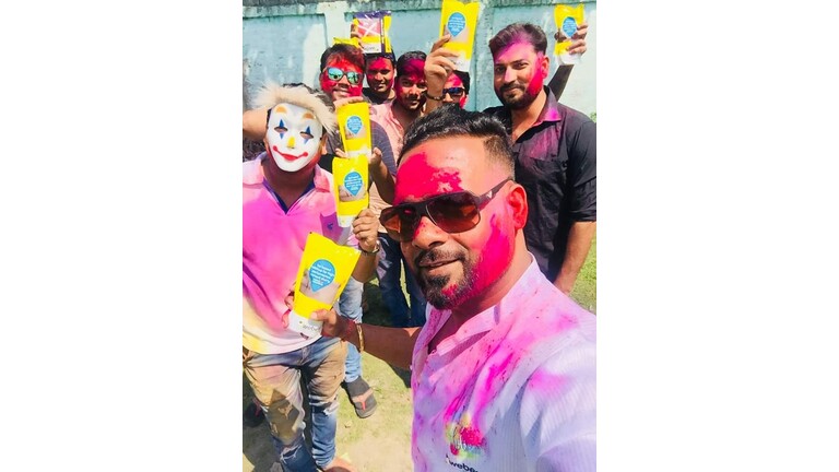 Holi runnerup avinash shaw