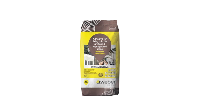weberset monohiflex Tile Adhesive For Fixing Thin Vitrified Tile, Artifical & Impregnated Stone