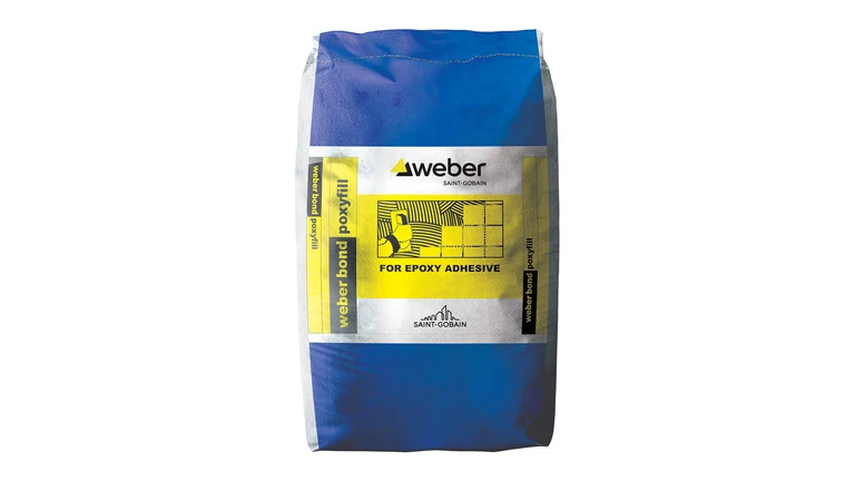 weber epoxy tile adhesive for fixing tile and stone on difficult surface like metal and glass